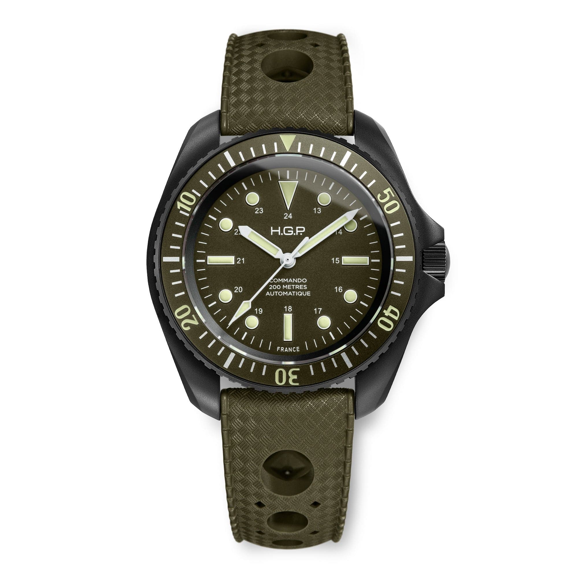 HGP - Watches HGP-24-D2AC-025-05-RB2-GRN