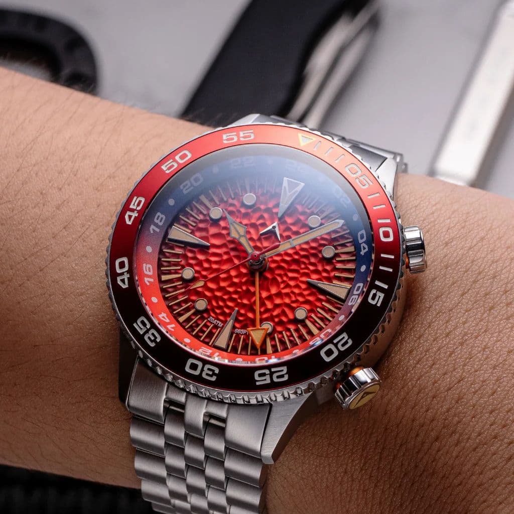 Aerotec Watches AEROTEC-ACE-X-GMT-RED