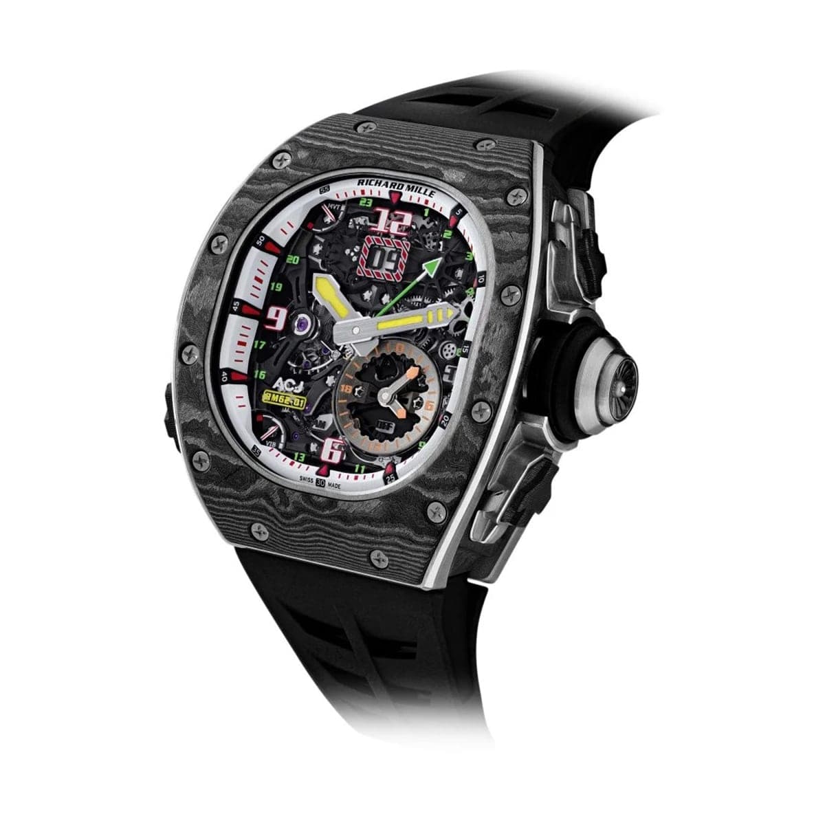 Richard Mille Richard Mille RM 62-01 Tourbillon Vibrating Alarm ACJ Watch