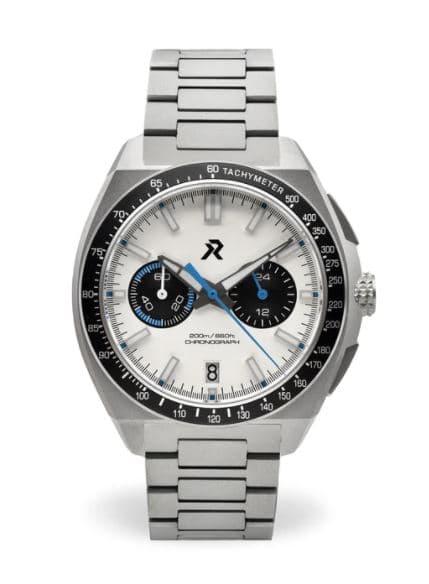 RZE RZE VALOUR CRUSADER WHITE TITANIUM WATCH Bracelet