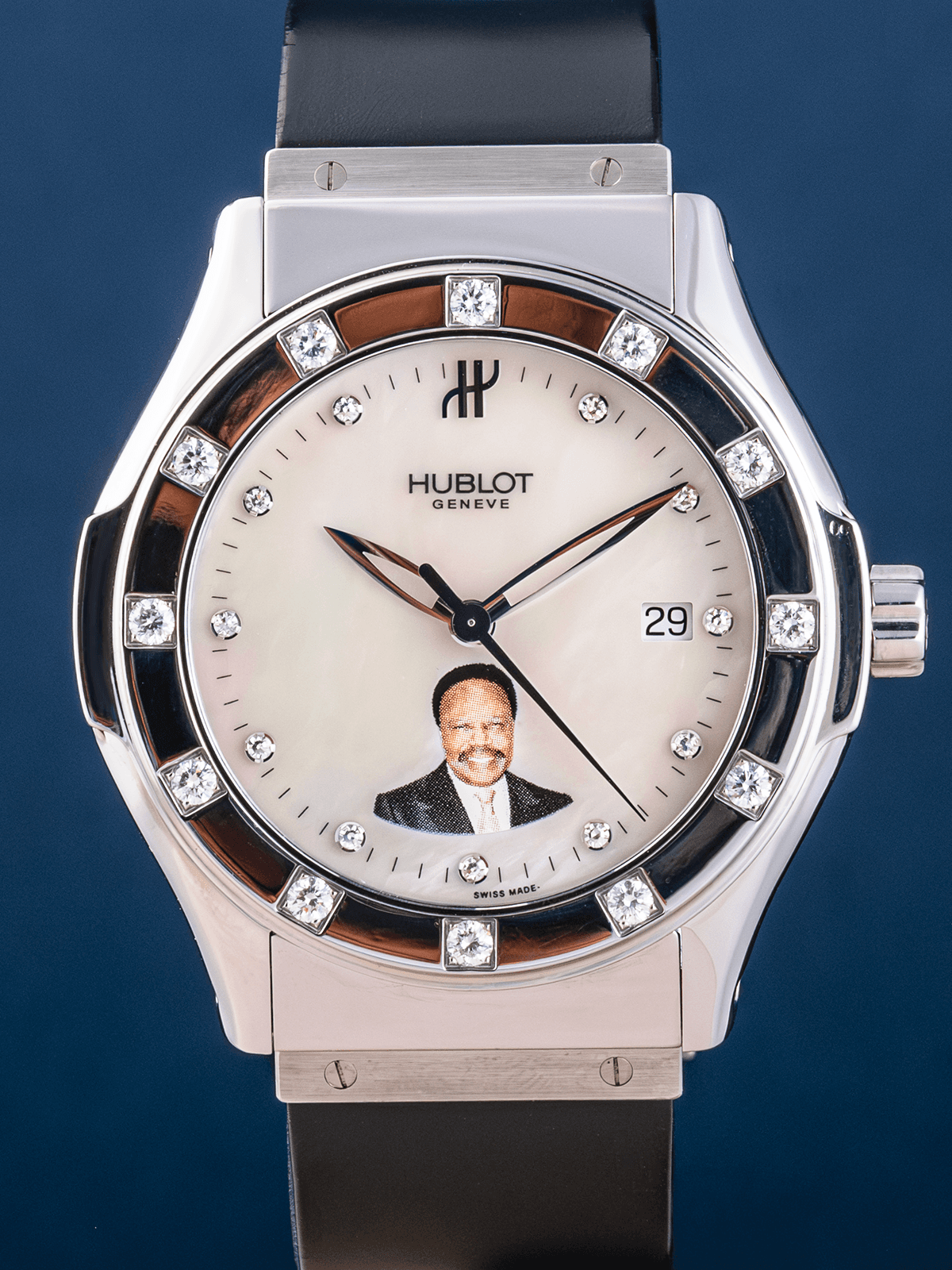 Hublot Hublot MDM Omar Bongo ref.1905-1-044 from 1990s