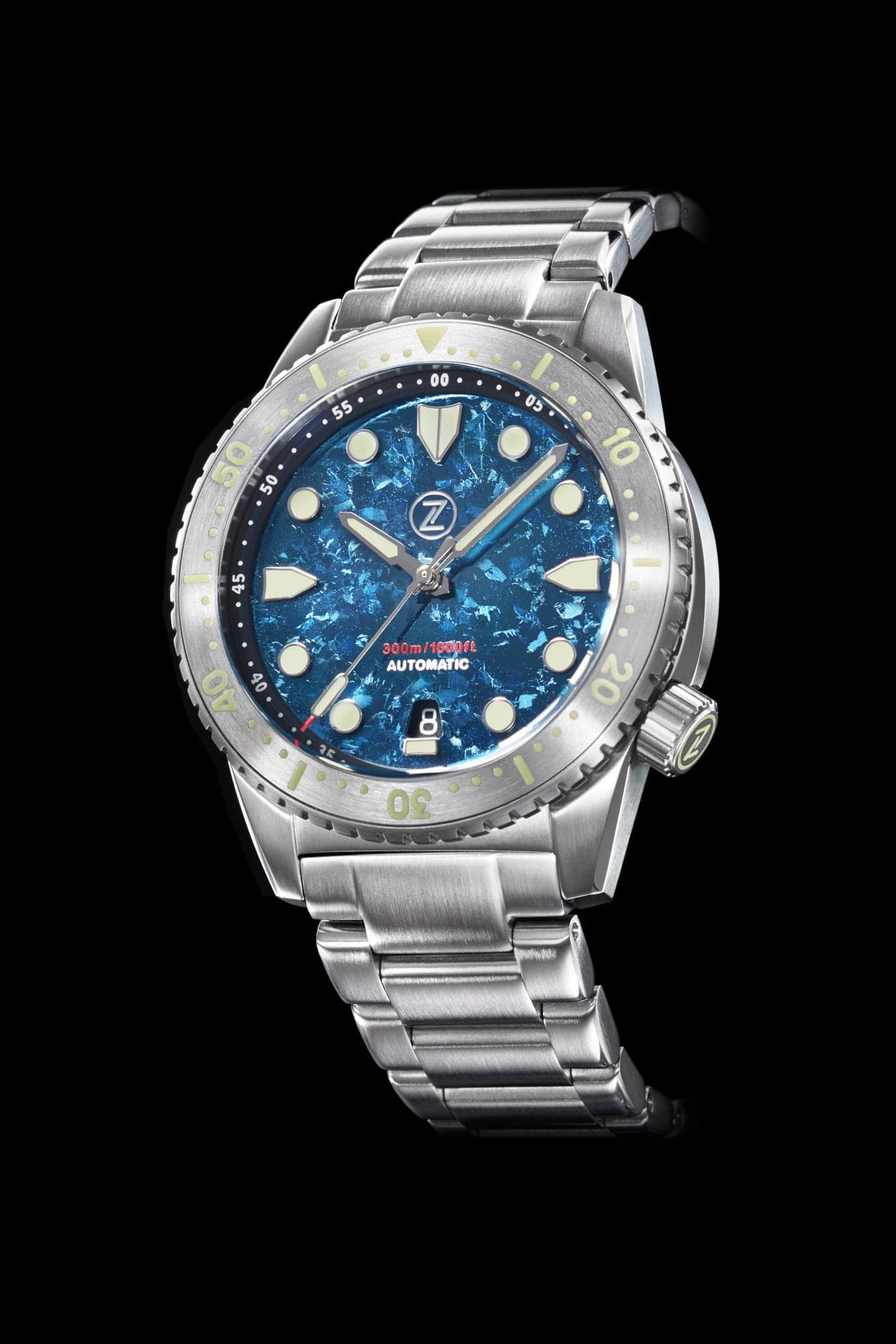 Zelos Mako V3 300m Steel 'Crystallised Ti' Limited Edition