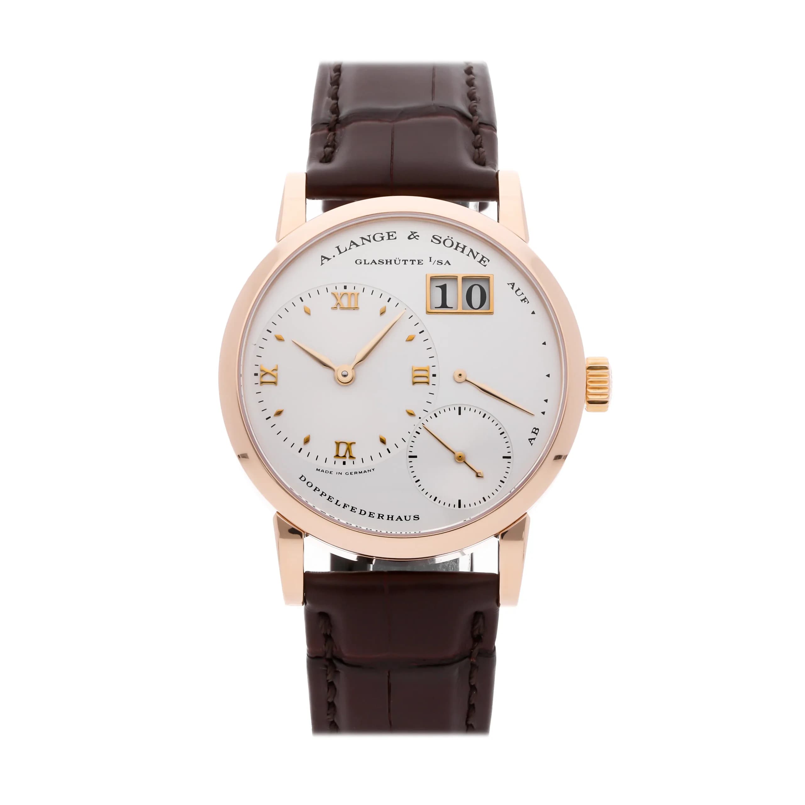 A. Lange & Söhne A. Lange & Söhne Lange 1 111.032 36MM Rose Gold Silver Dial