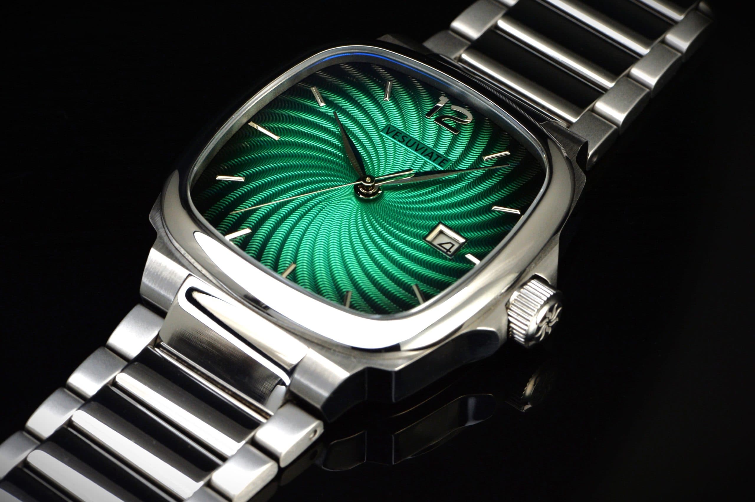 Vesuviate Attivo Guilloché Edition – Cyan