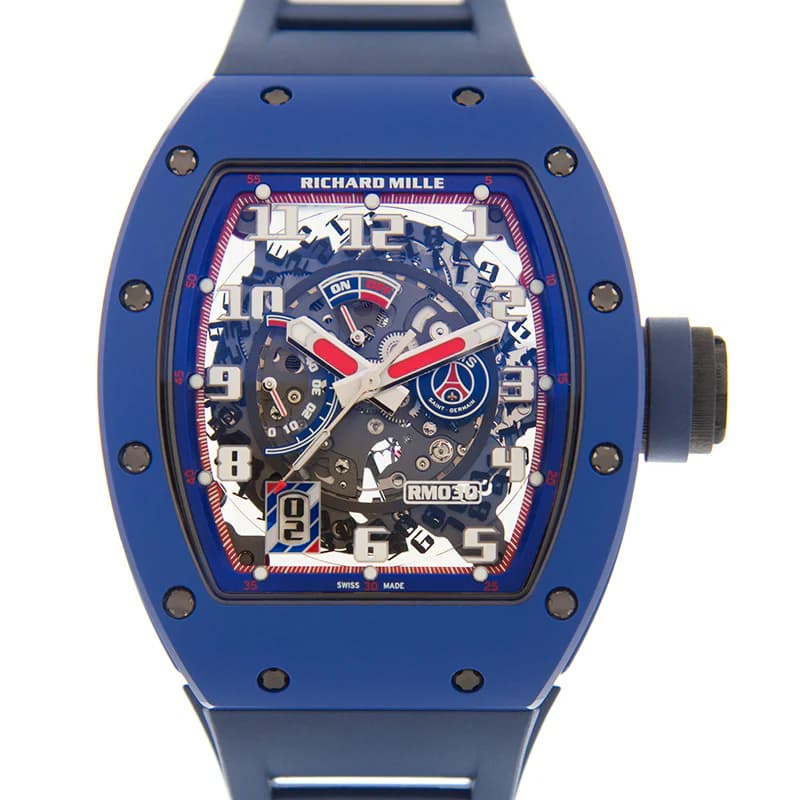 Richard Mille Richard Mille RM030 PSG Blue Ceramic Watch