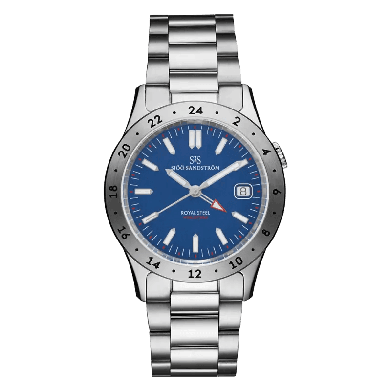 Sjöö Sandström Royal Steel Worldtimer