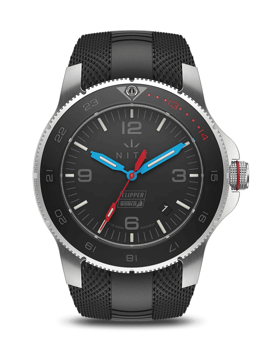 Nite Watches ALPHAZCLIPPERWEB100GREEN
