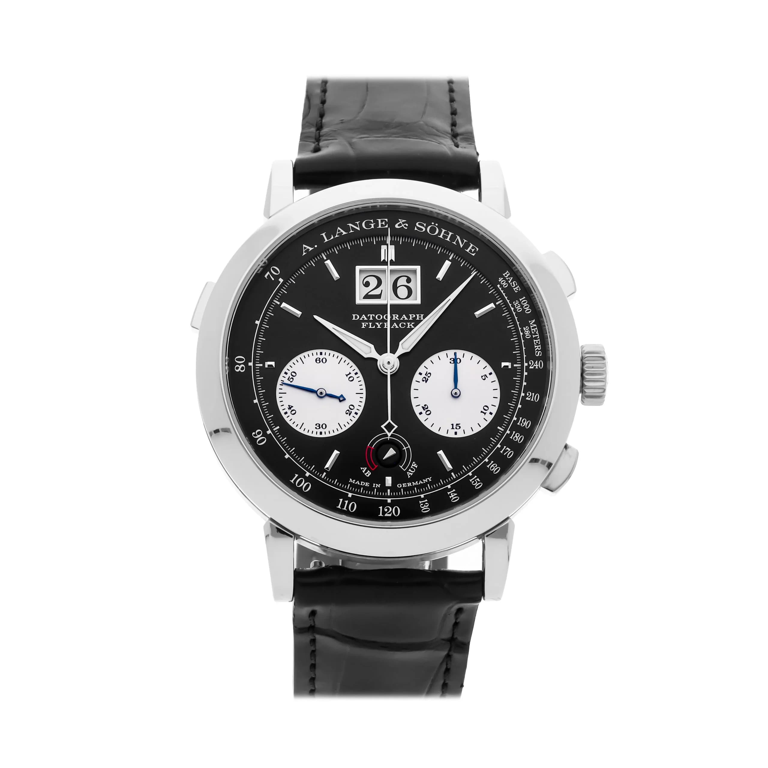 A. Lange & Söhne A. Lange & Söhne Saxonia Datograph 405.035 41MM Platinum Bla