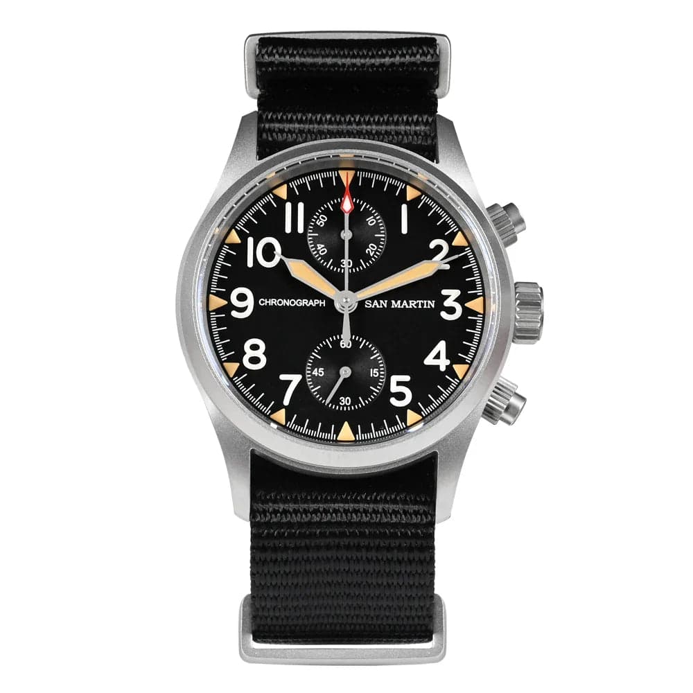 San Martin 55973686-black-chronograph