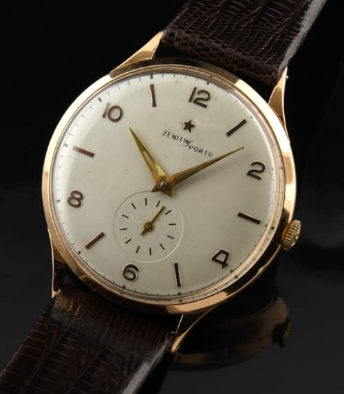 Zenith Zenith Oversized In 18k Gold