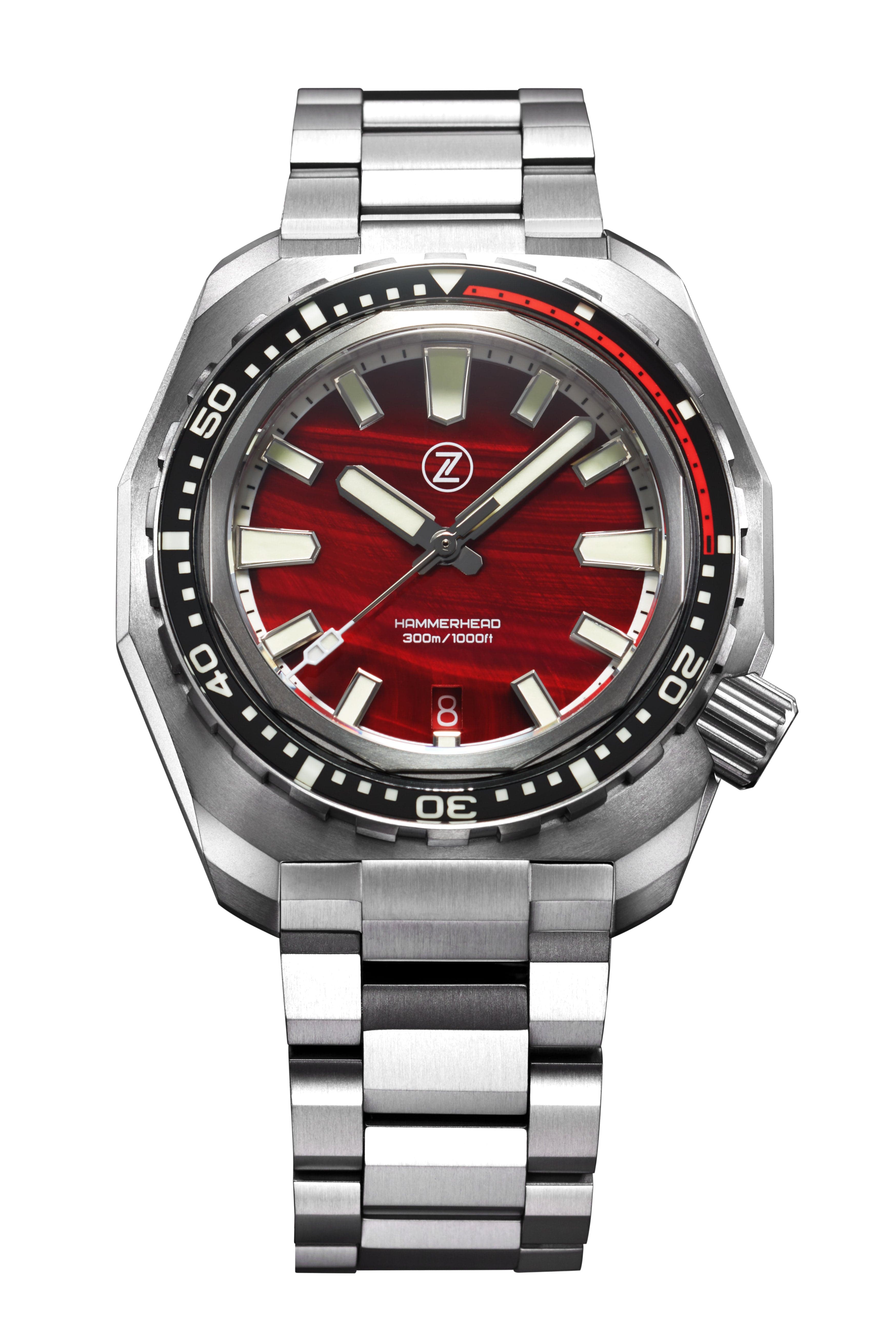 Zelos Hammerhead V3 300m Ti 'Red Tiger's Eye'