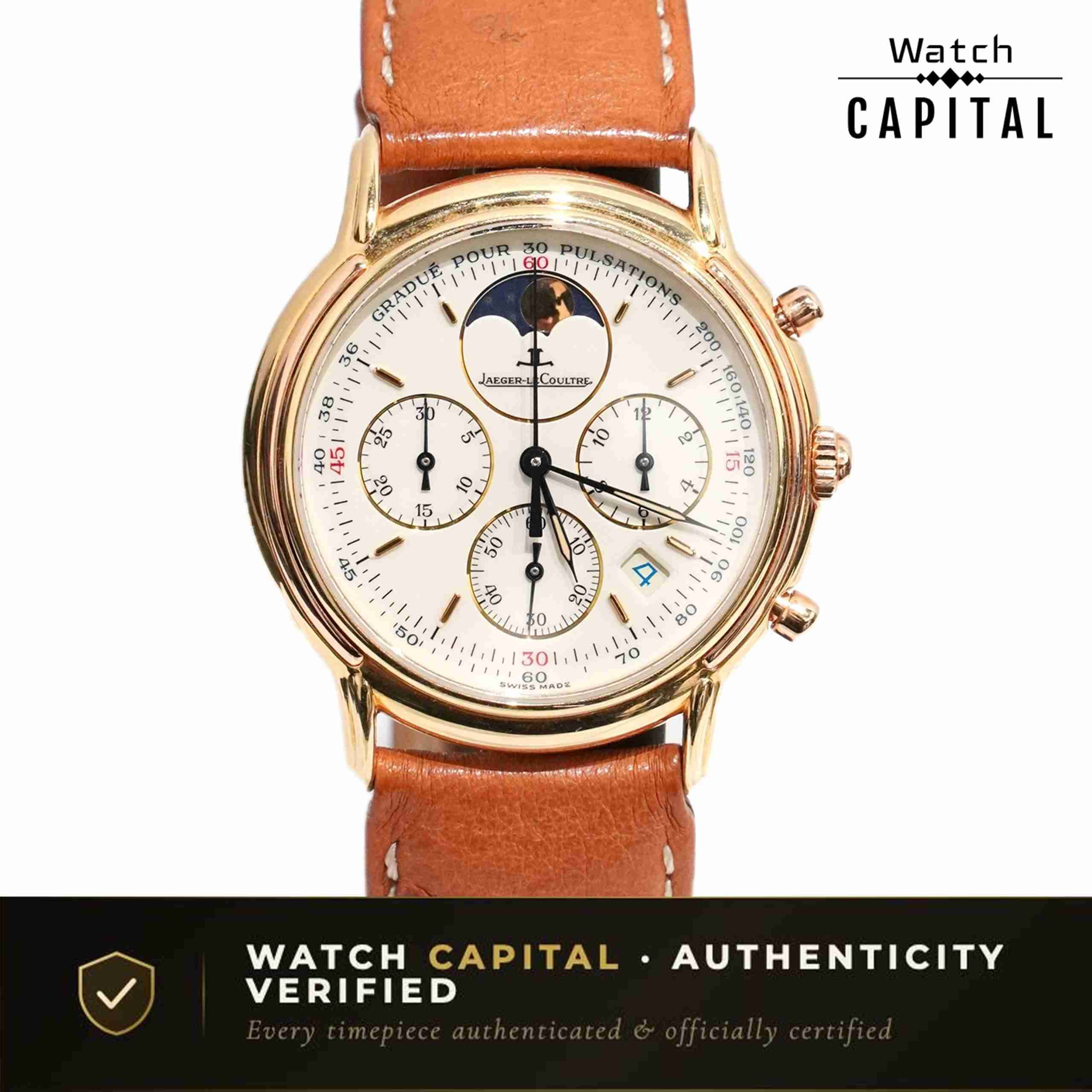 Jaeger-LeCoultre Pre-Owned Jaeger-LeCoultre Odysseus Chronograph 165.7.30