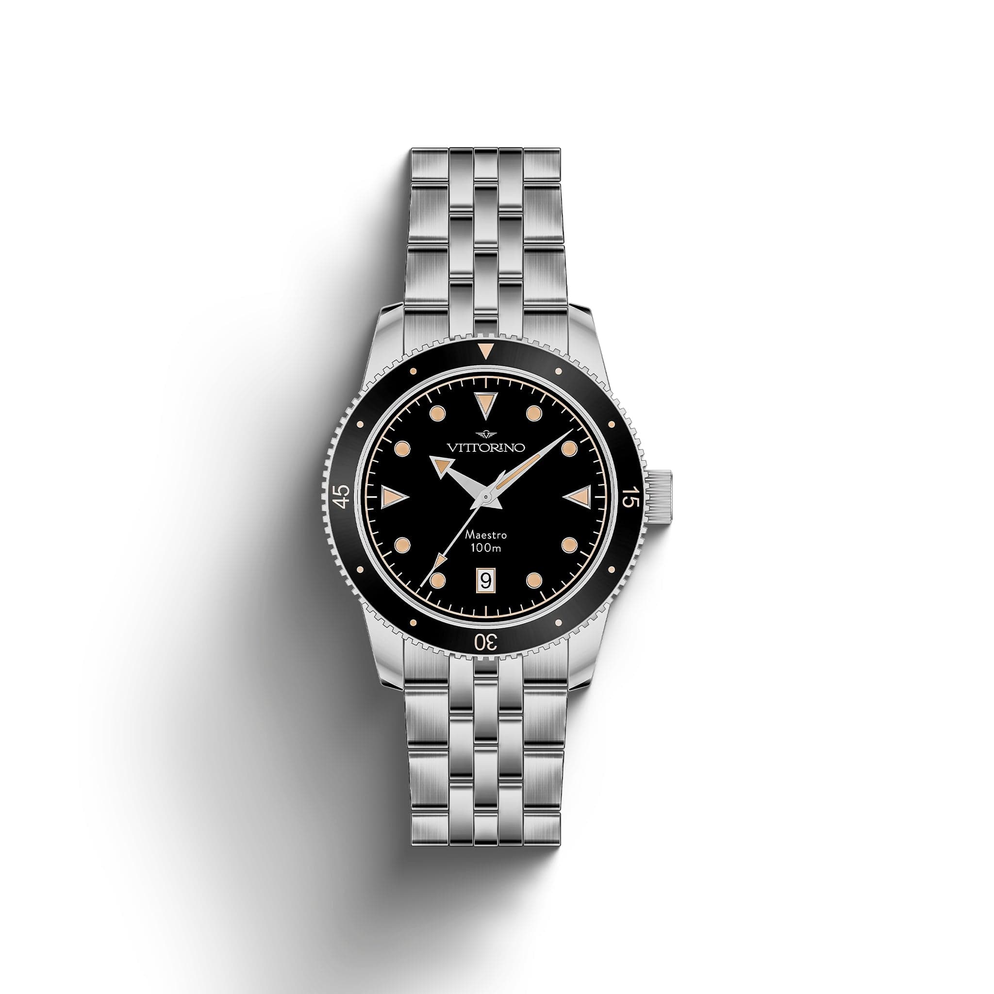 Vittorino Watches Legacy Black