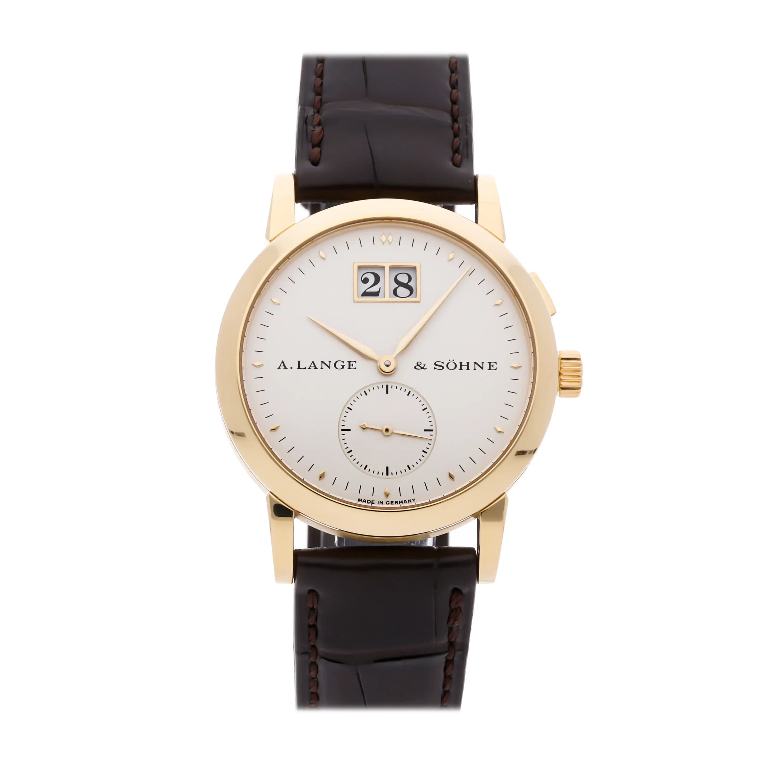 A. Lange & Söhne A. Lange & Söhne Saxonia 105.001 34MM Yellow Gold Champagne