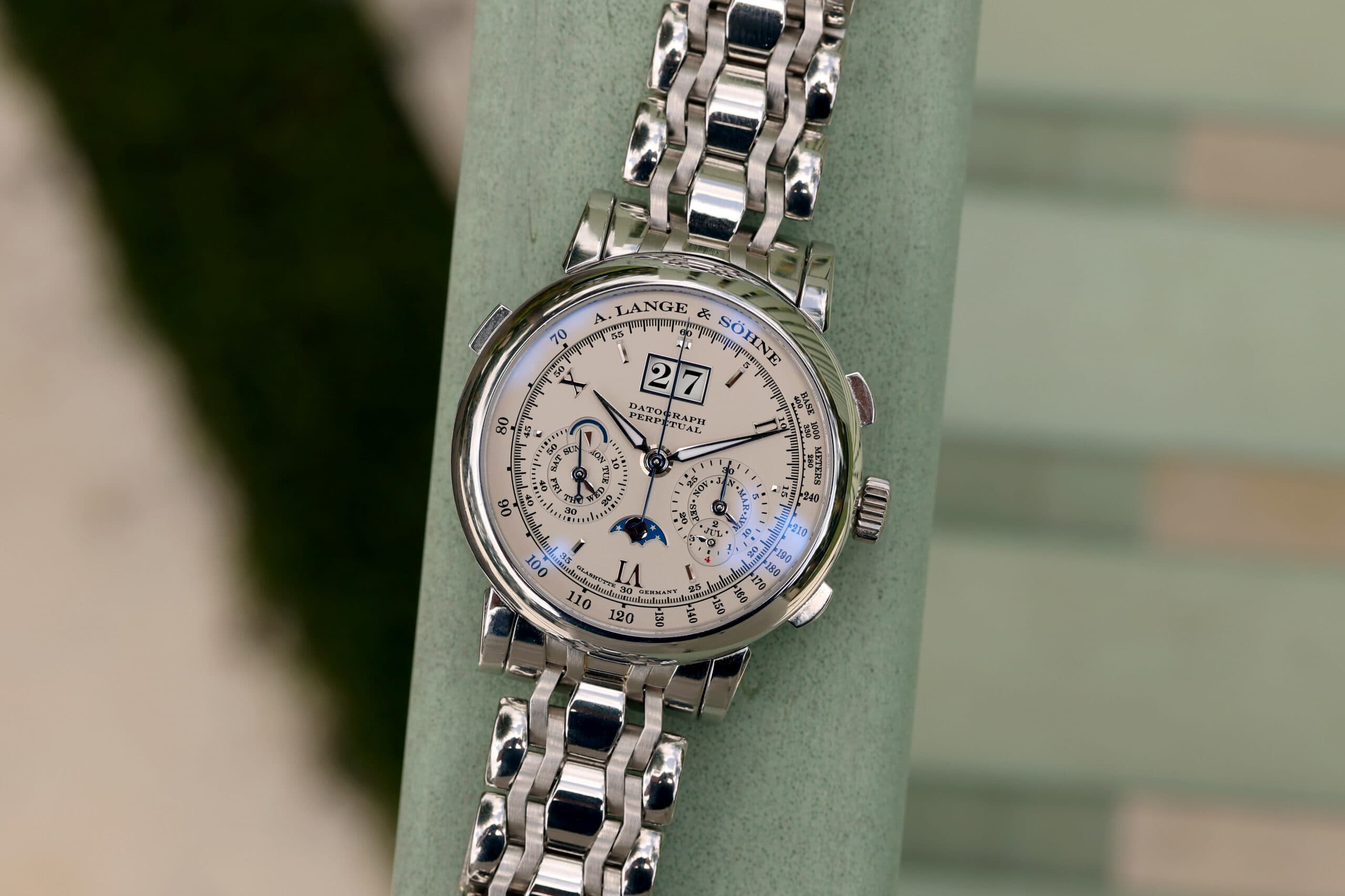 A. Lange & Söhne A. Lange & Sohne ref. 410.025 Datograph Perpetual on Wellend