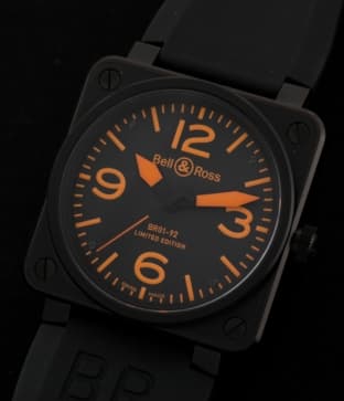 Bell & Ross Bell & Ross BR 01-92 With Orange Dial