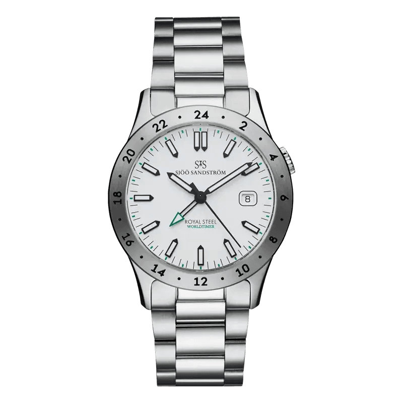 Sjöö Sandström Royal Steel Worldtimer