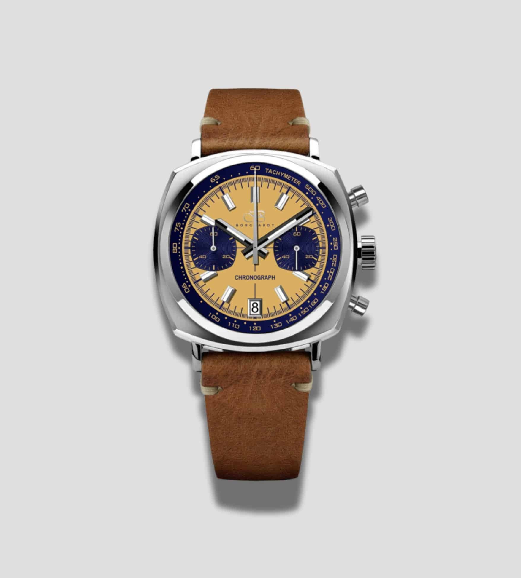 Borgvardt Ur 1972 Chronodate 01-974