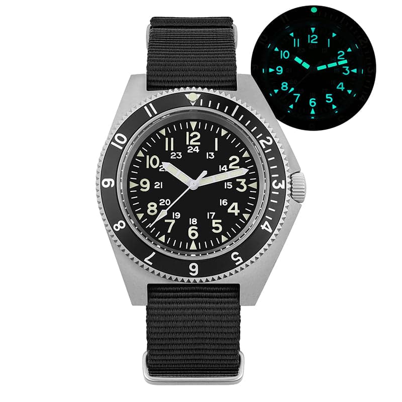 Watchdives Watchdives-WD1972- 白面- 尼龙 235