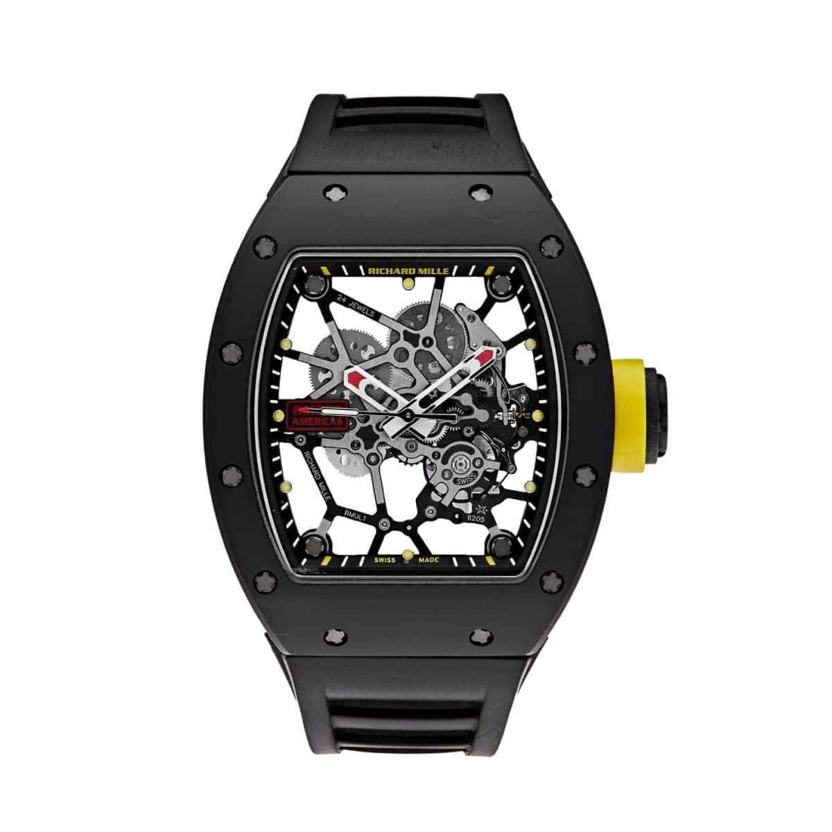 Richard Mille Richard Mille RM 035 Rafa Americas Edition Black Ceramic Wat