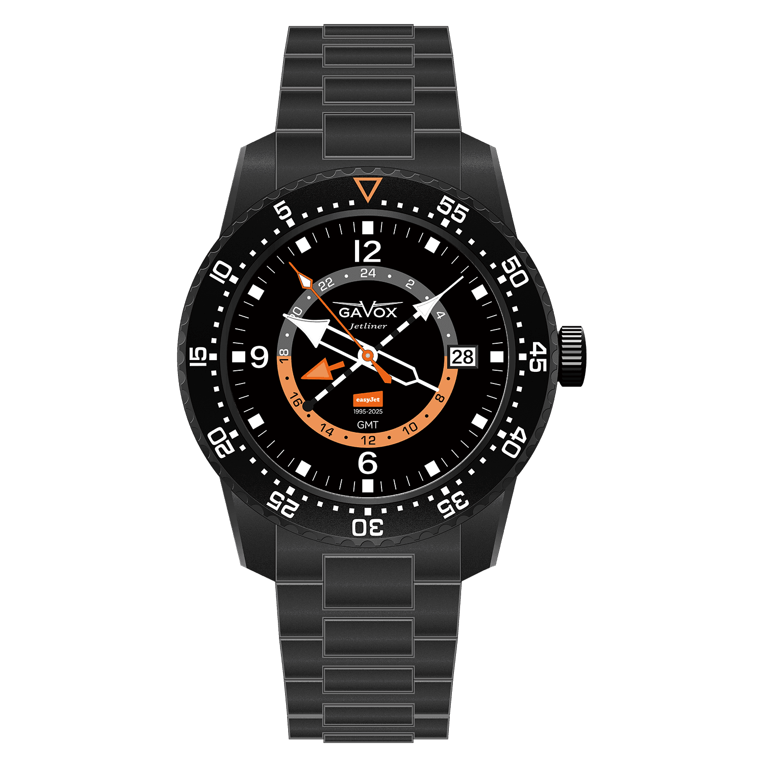 Gavox GA-350-1EZ GMT Jetliner PVD