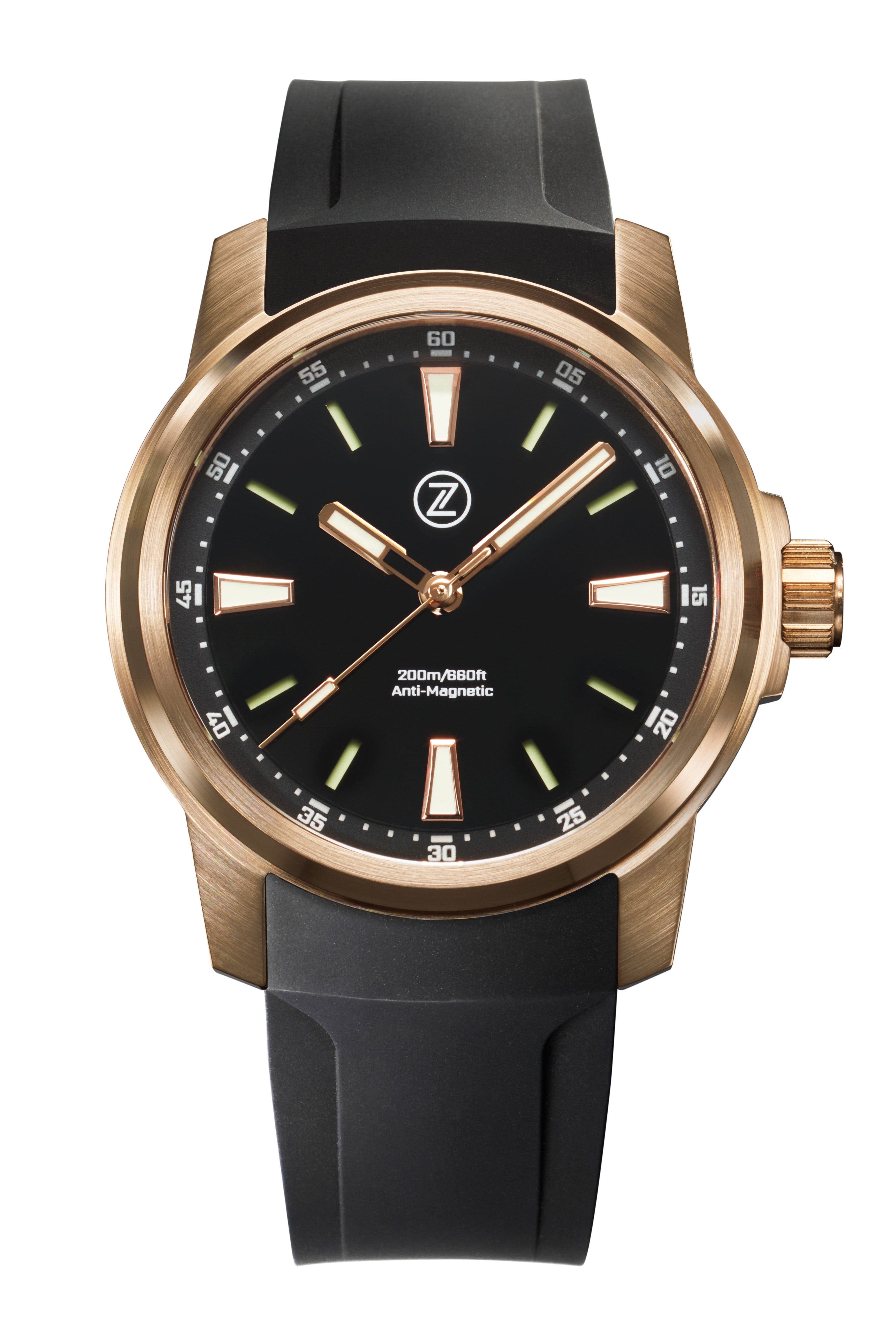 Zelos Aurora Field 42mm Br 'Onyx'