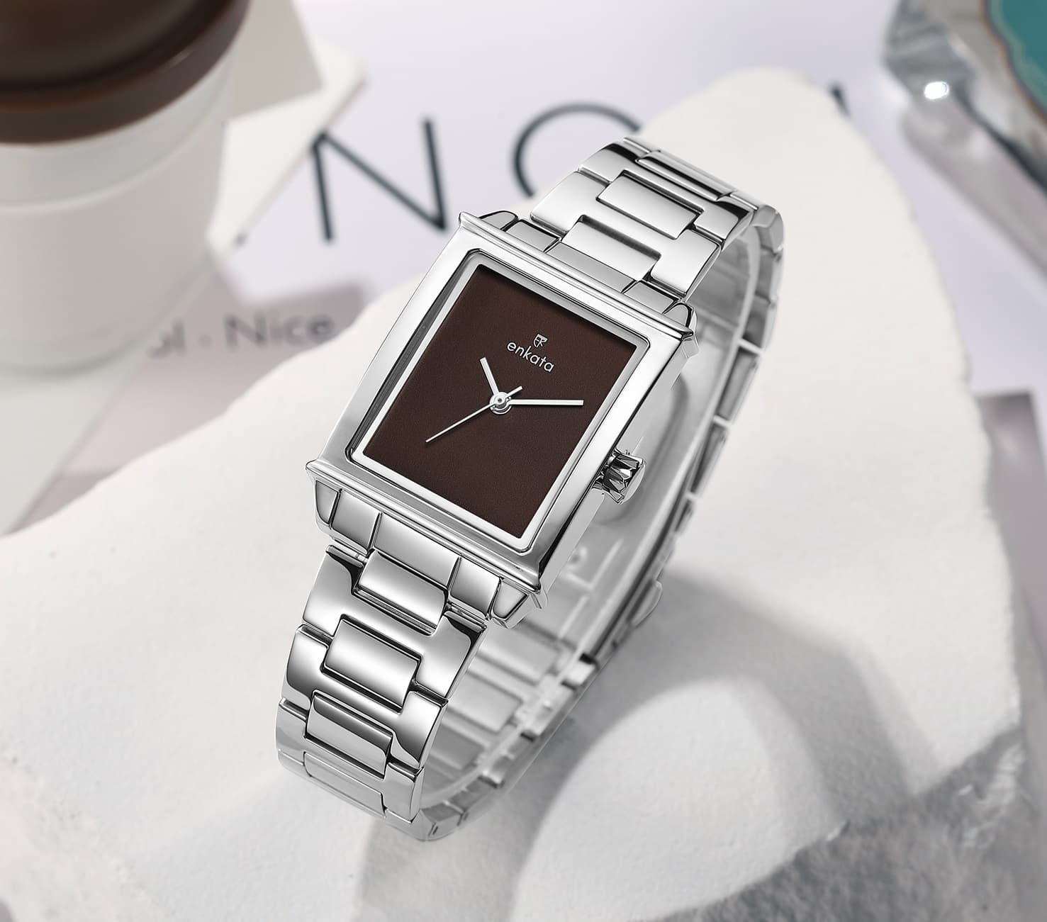 Enkatawatches Phoenix Silver