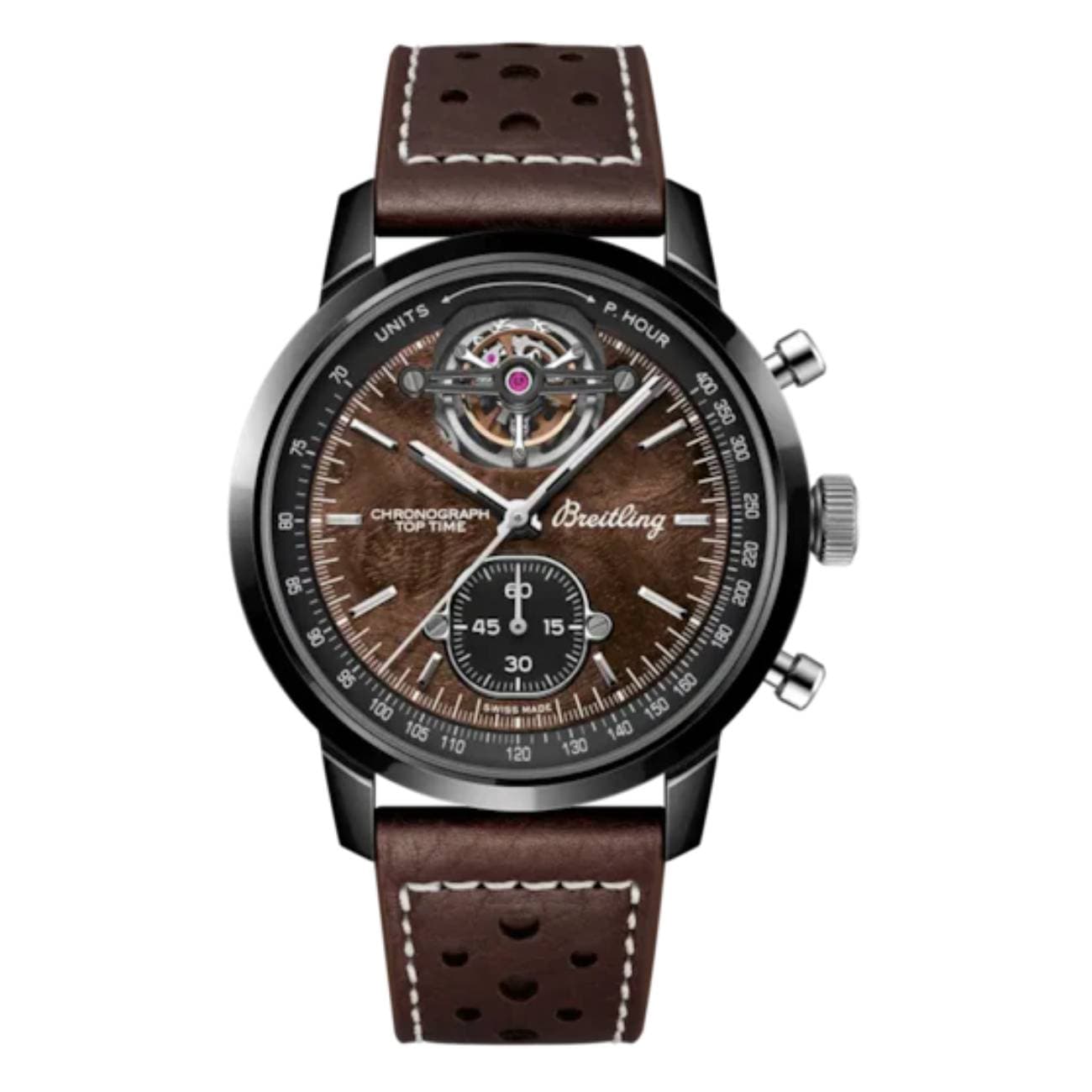 Breitling Breitling Top Time B21 SB21252A1Q1X1 44mm Brown Ceramic Chro