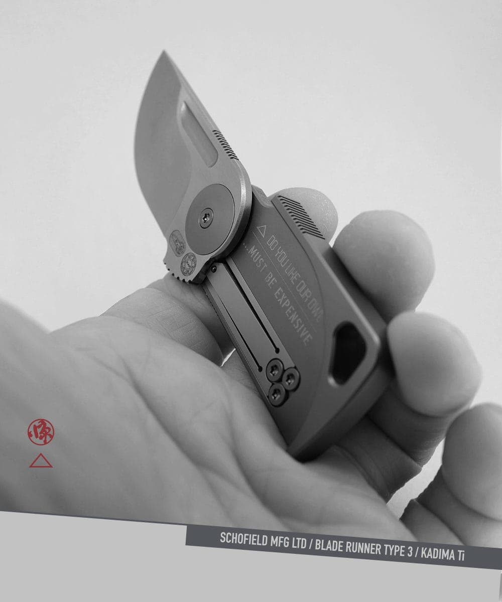 Schofieldwatchcompany Ti BR Knife Kadima