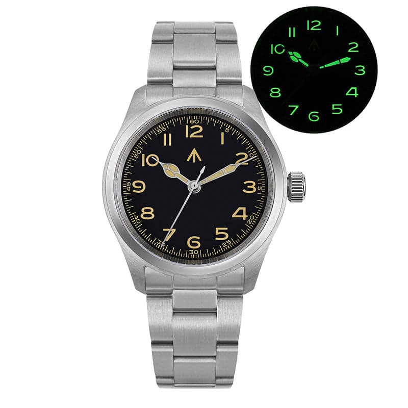 Tactical Frog Militado-ML08-复古黑 (黄字)-蛇形针 -尼龙带- 210