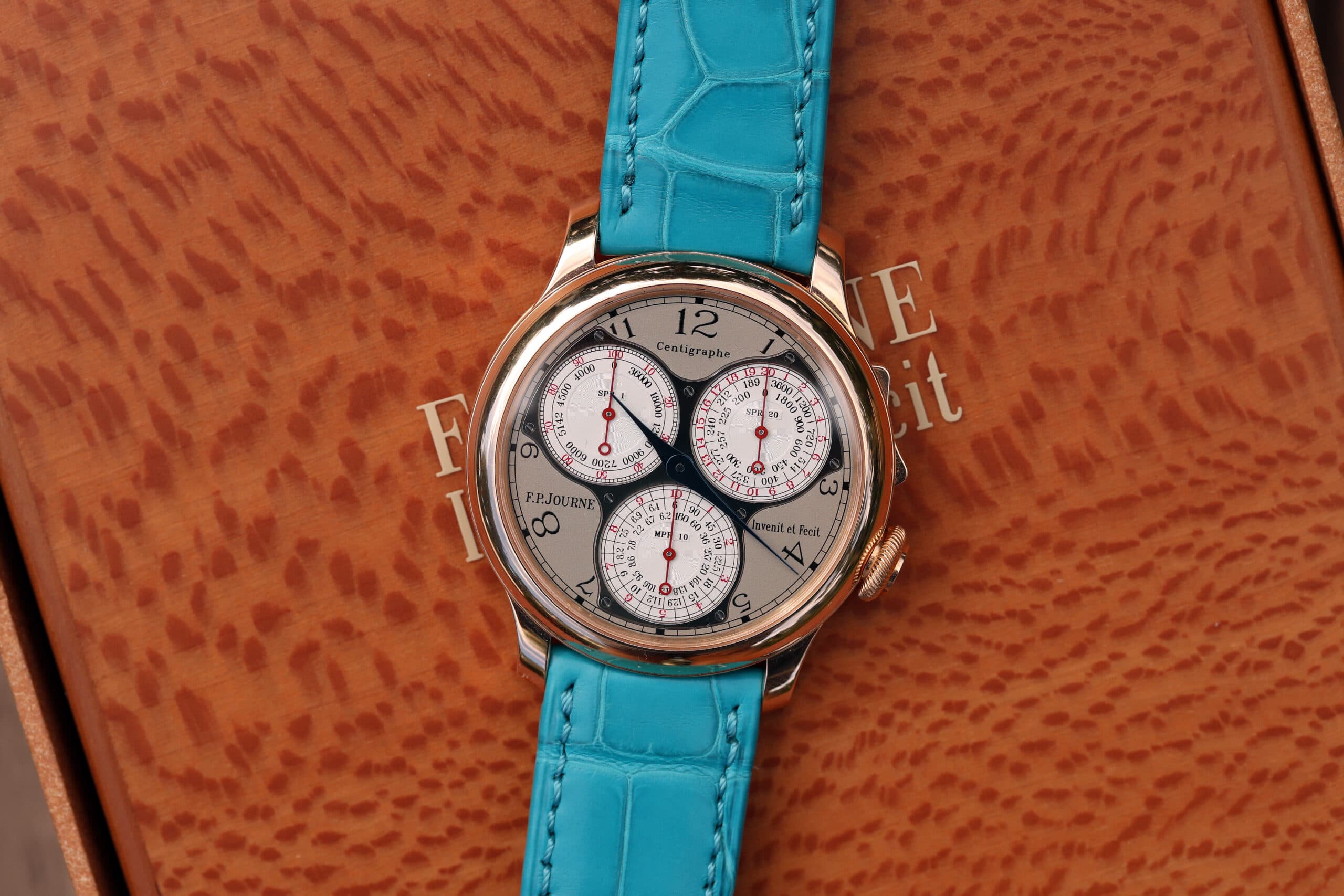 F.P. Journe F.P. Journe Centigraphe Souverain ref. CT “Red Gold/Gray”