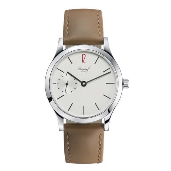 Habring2 Felix White Dial Red 12 Hour