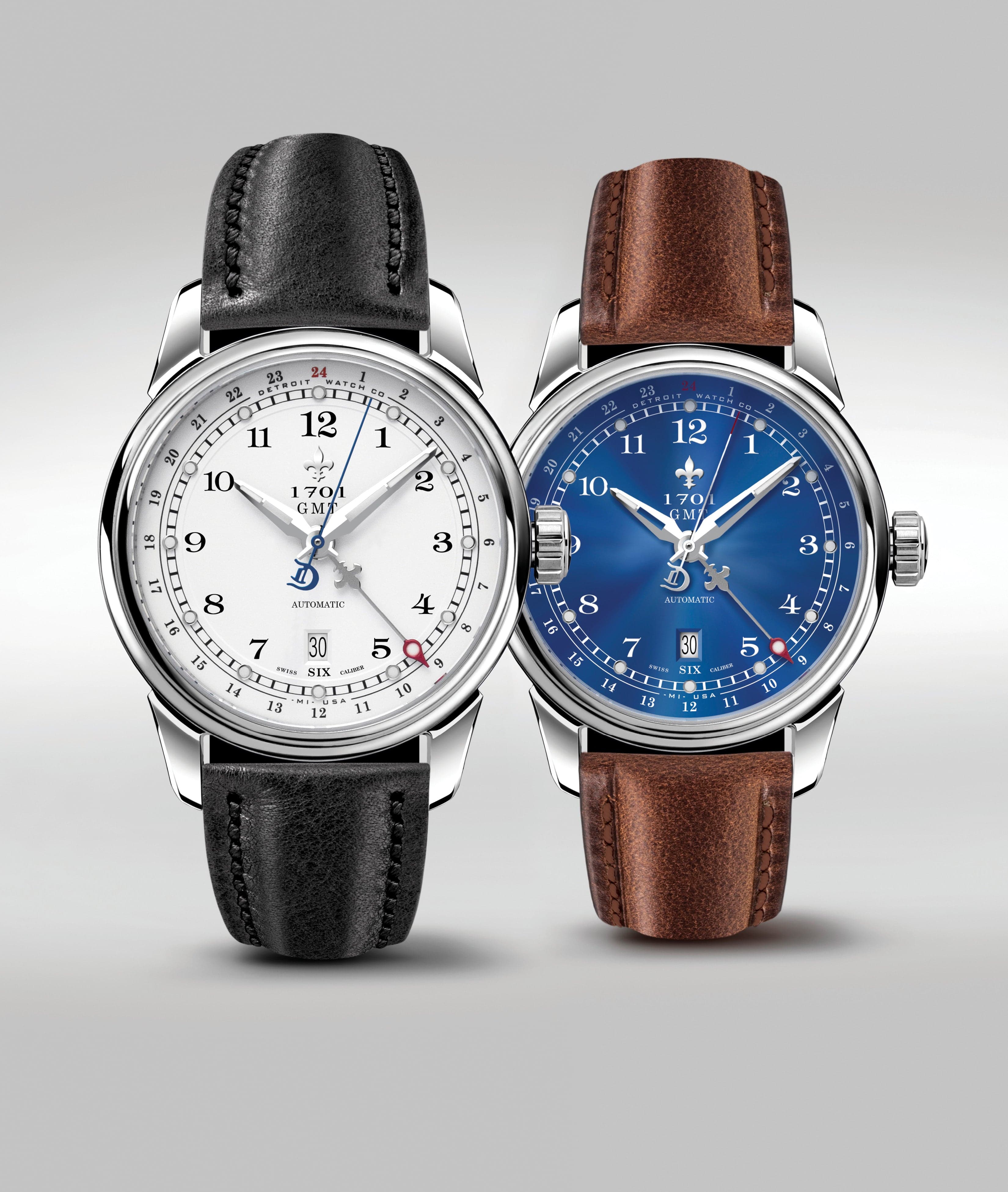 Detroit Watch Company 1701 GMT-ALL