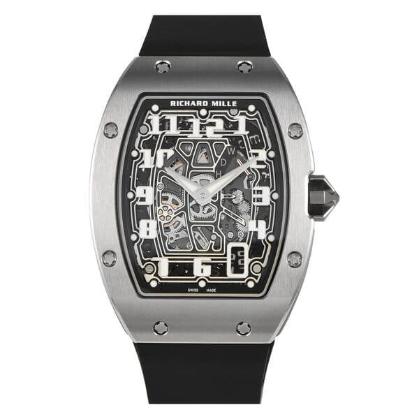 Richard Mille Richard Mille Rm 67-01 Ti Extra Flat Automatic Black Dial