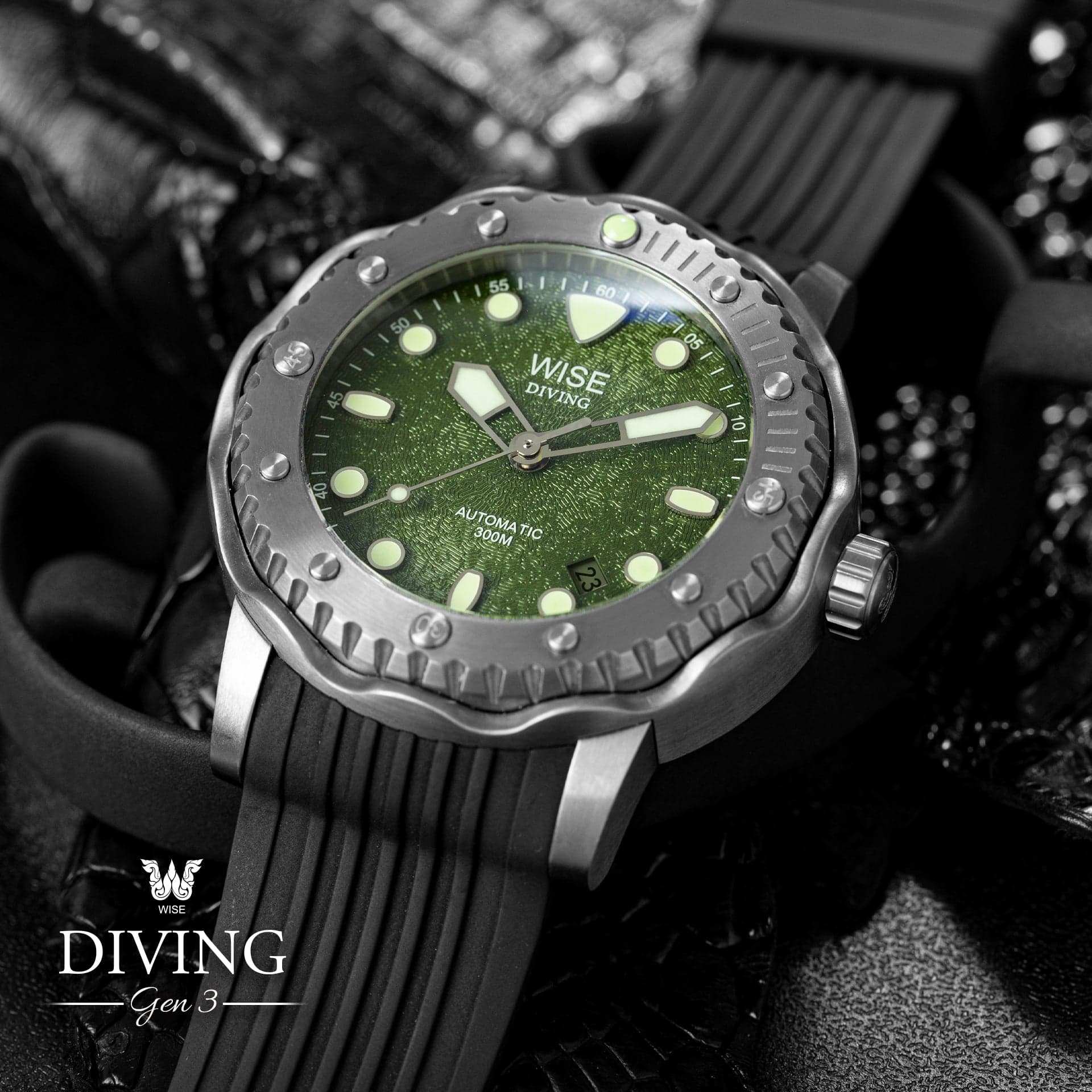 WISE DIVING 300M. Gen 3 Titanium DTB431