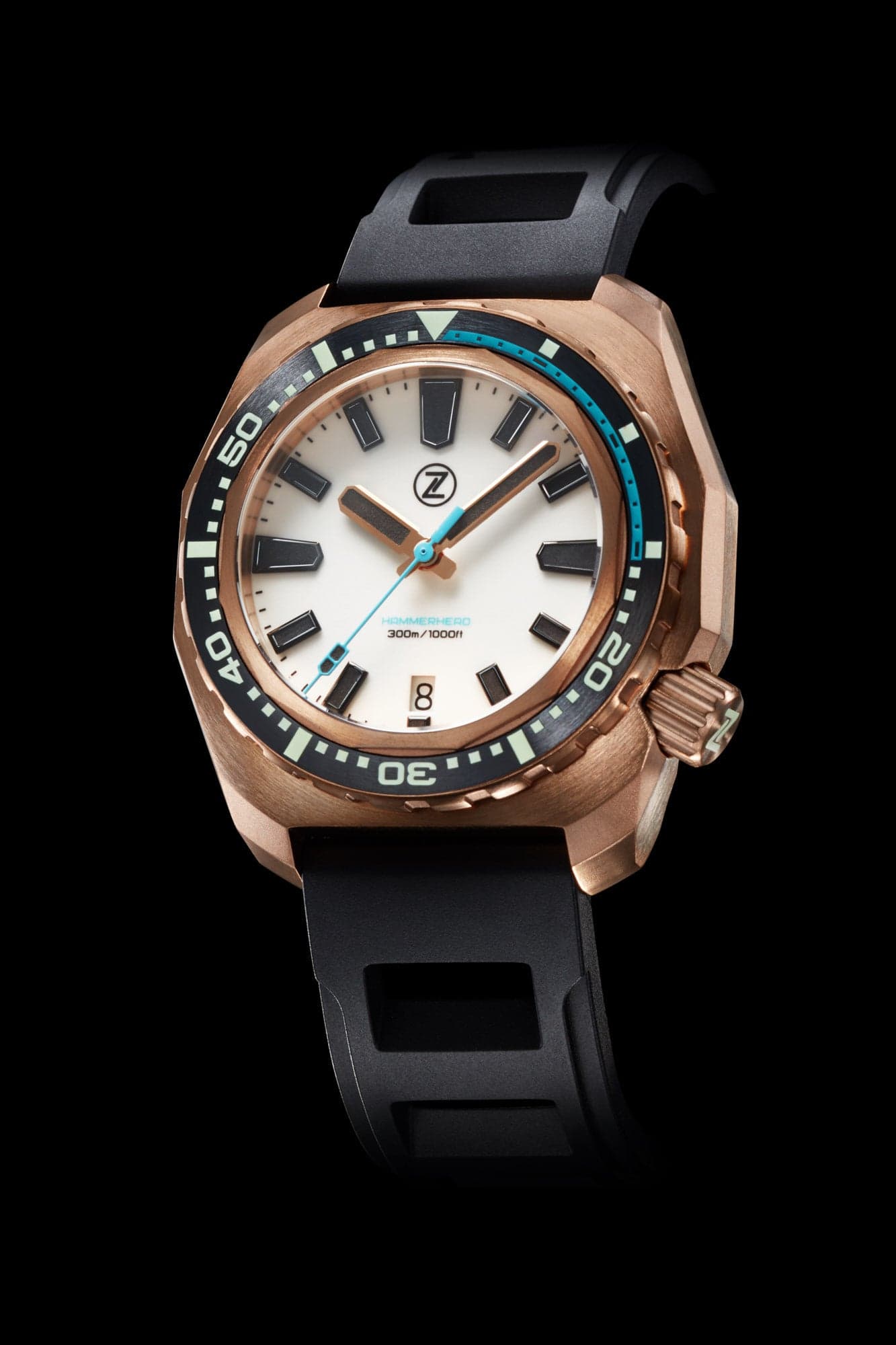 Zelos Hammerhead V3 300m Bronze 'Frost'