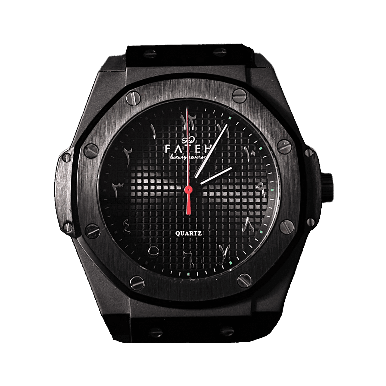 Fatehwatches Octagon All Black