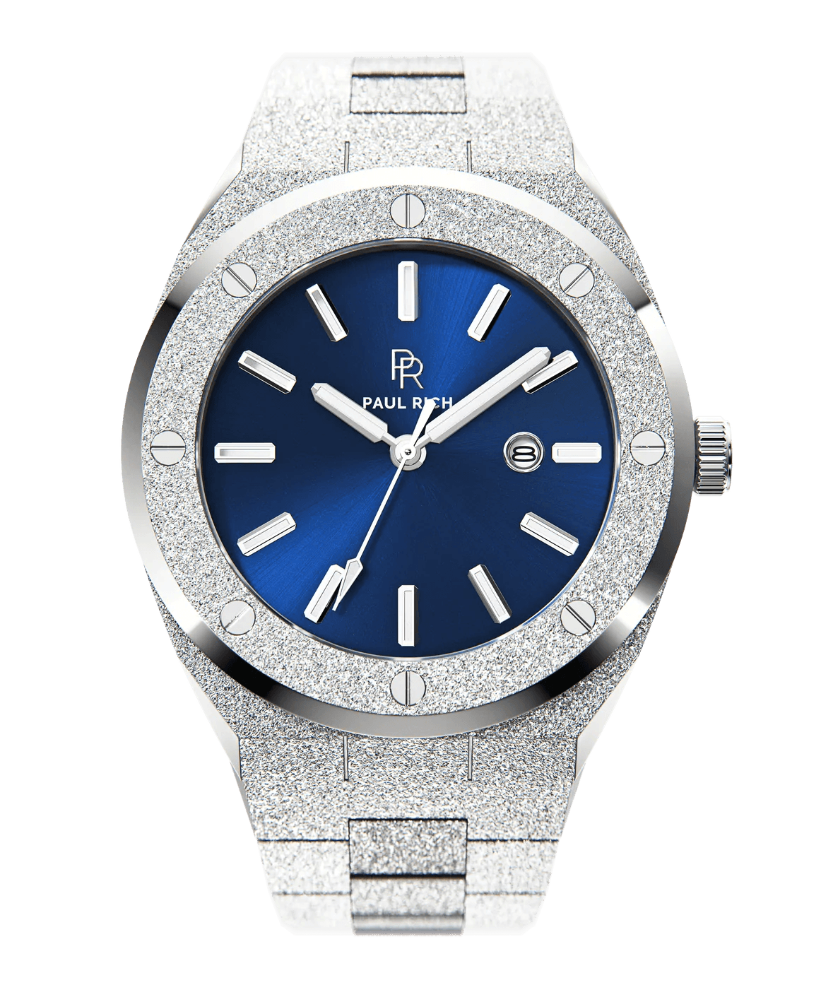 Paul Rich PR68Frosted Silver Blue