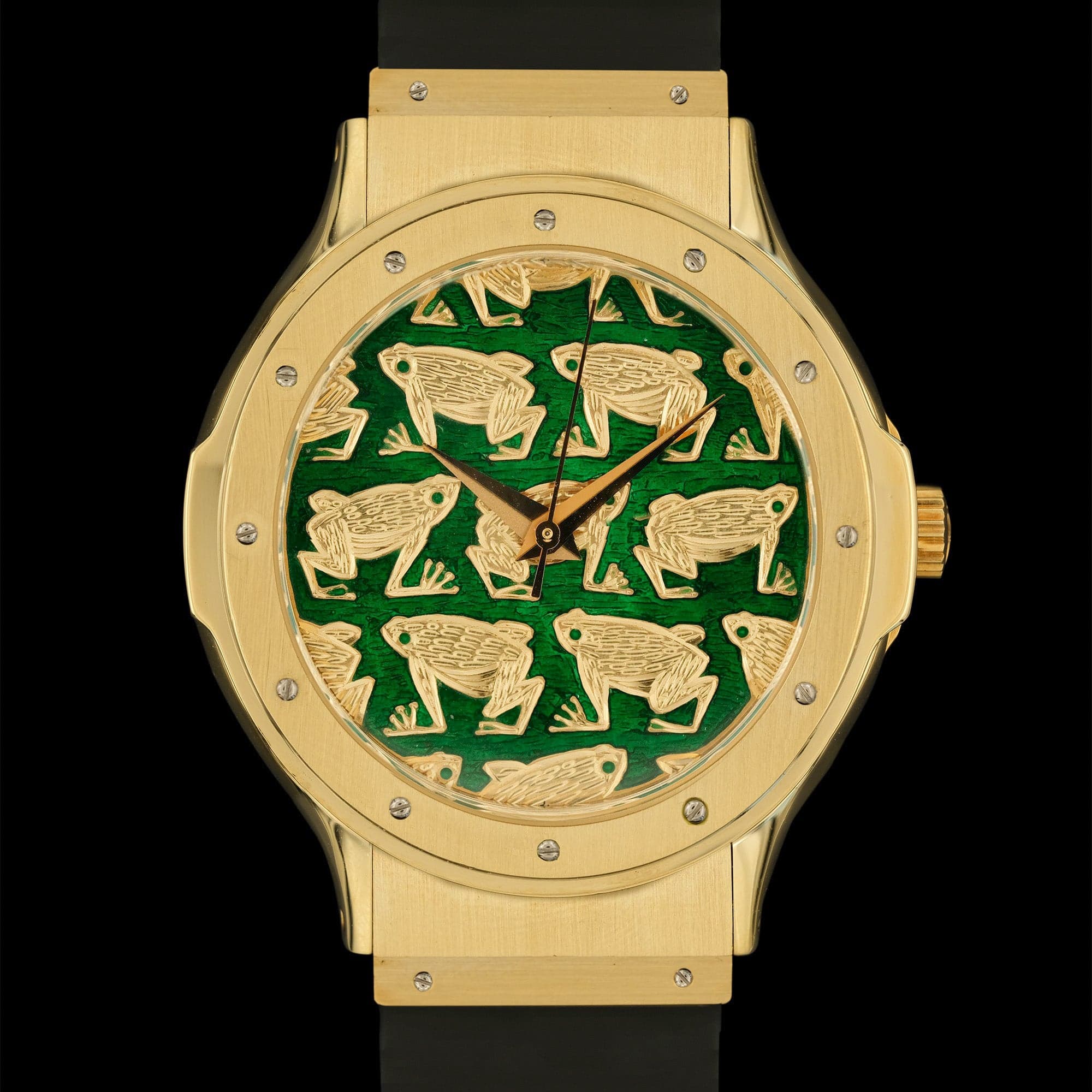 Hublot Hublot MDM Classic Enamel Limited Edition "Frog"ref.1582.3 f