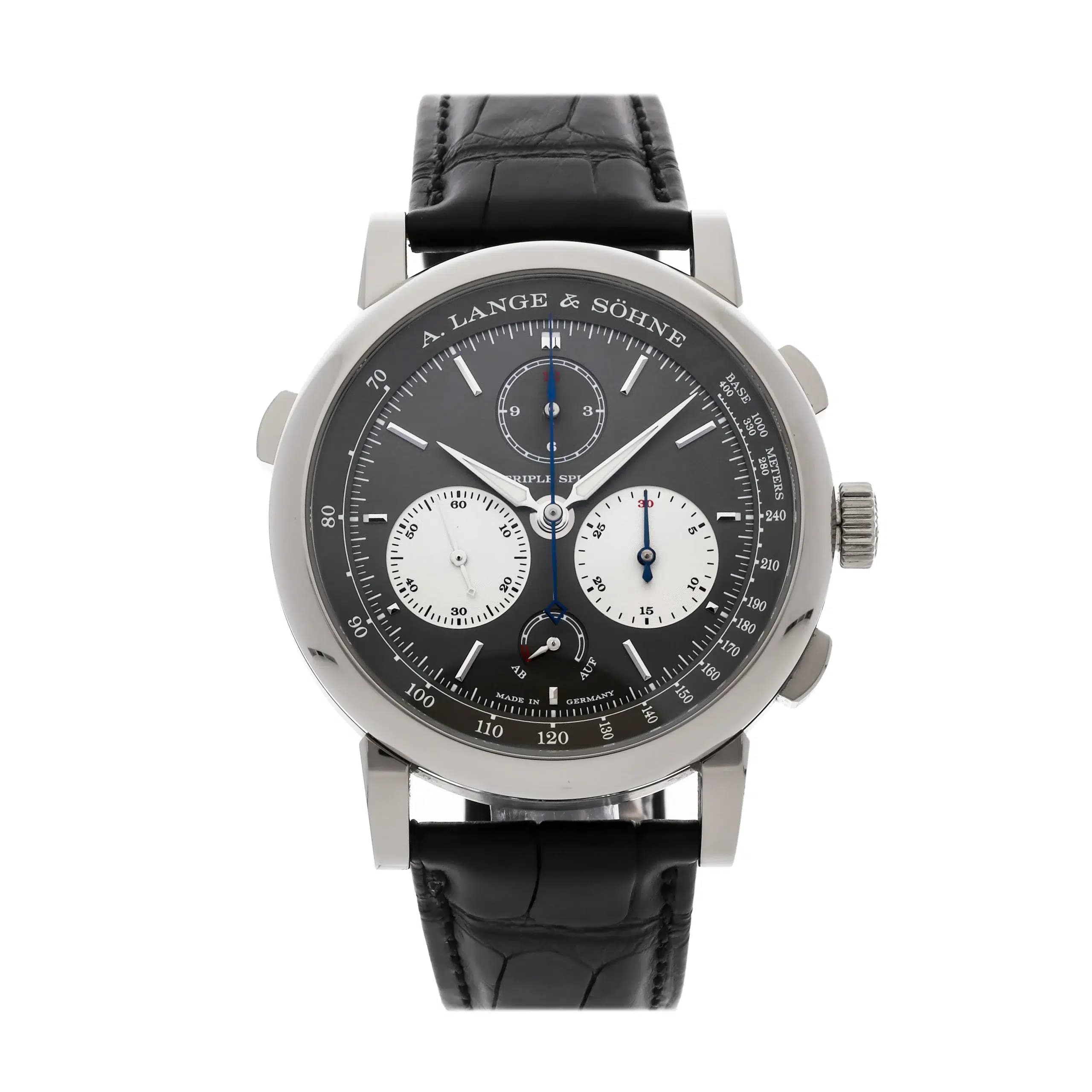 A. Lange & Söhne A. Lange & Söhne Saxonia Triple Split 424.038F 43MM White Go